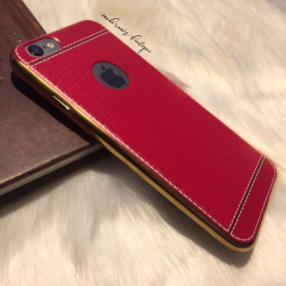 Sleek Red Iphone 7/8 Phone Case - Picture 3 of 3